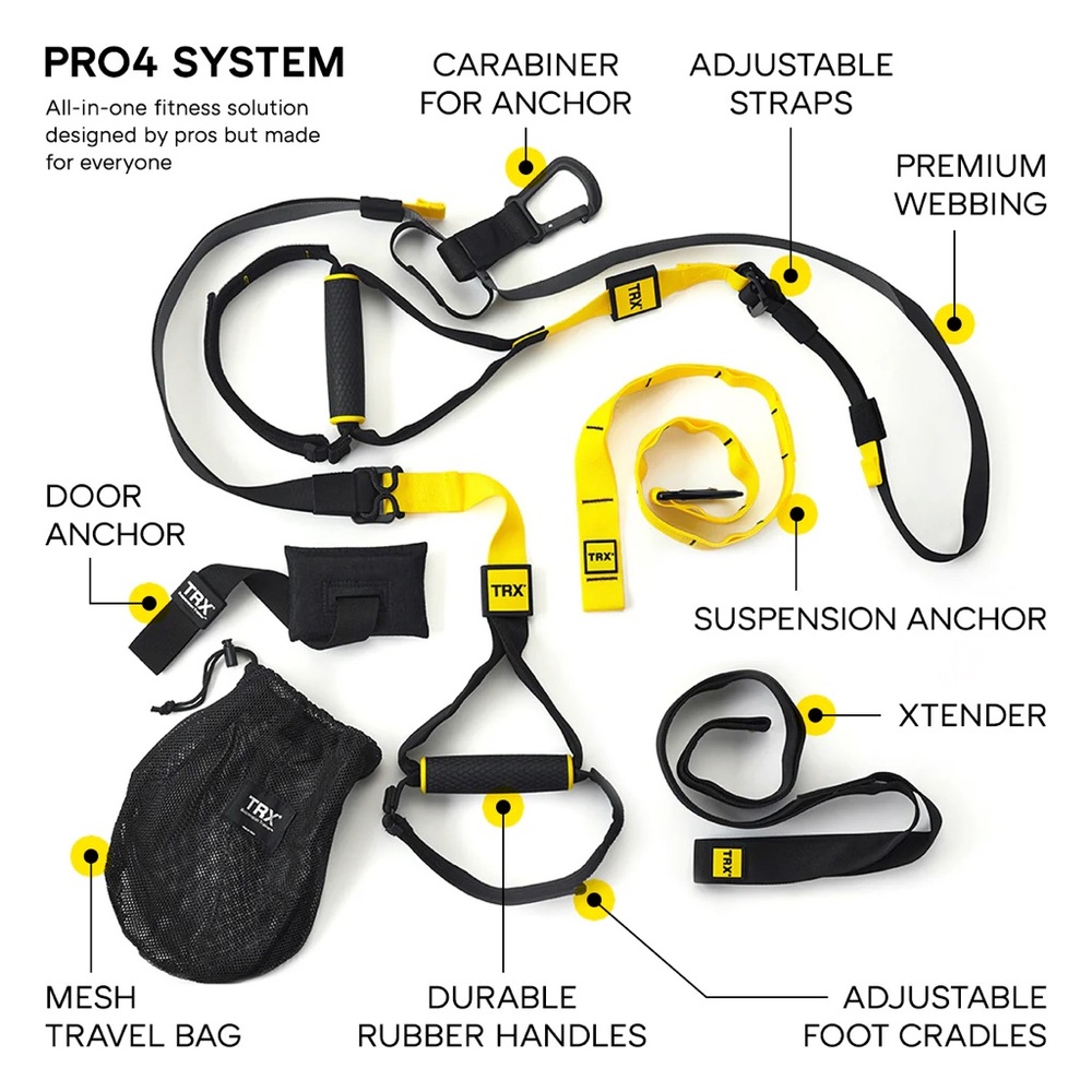 TRX PRO4 System with Adjustable Straps NIB